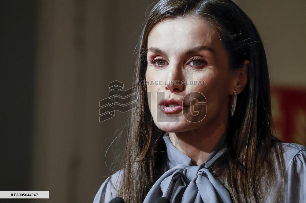 Queen Letizia At Zenda Awards - Madrid