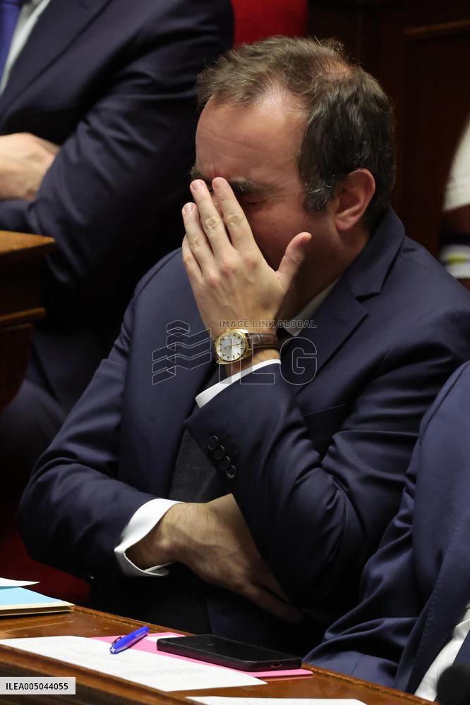 Session of Questions to The Government - Paris