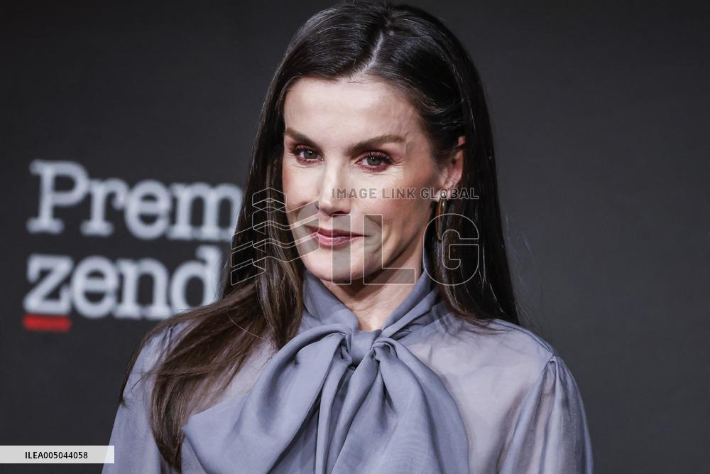 Queen Letizia At Zenda Awards - Madrid