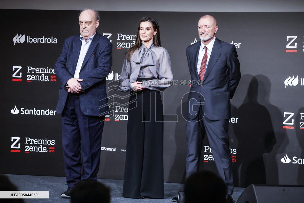 Queen Letizia At Zenda Awards - Madrid