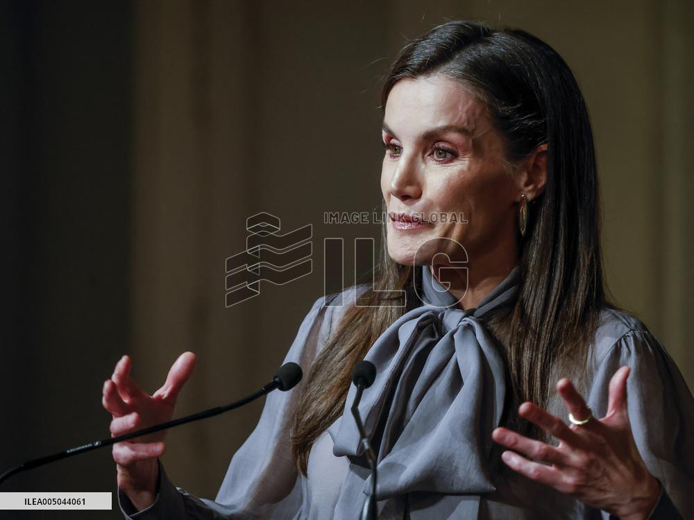 Queen Letizia At Zenda Awards - Madrid