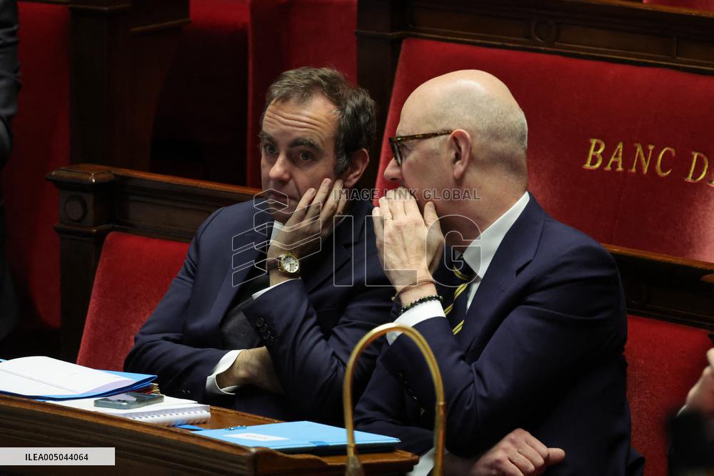 Opening of PLFSS debate at the National Assembly