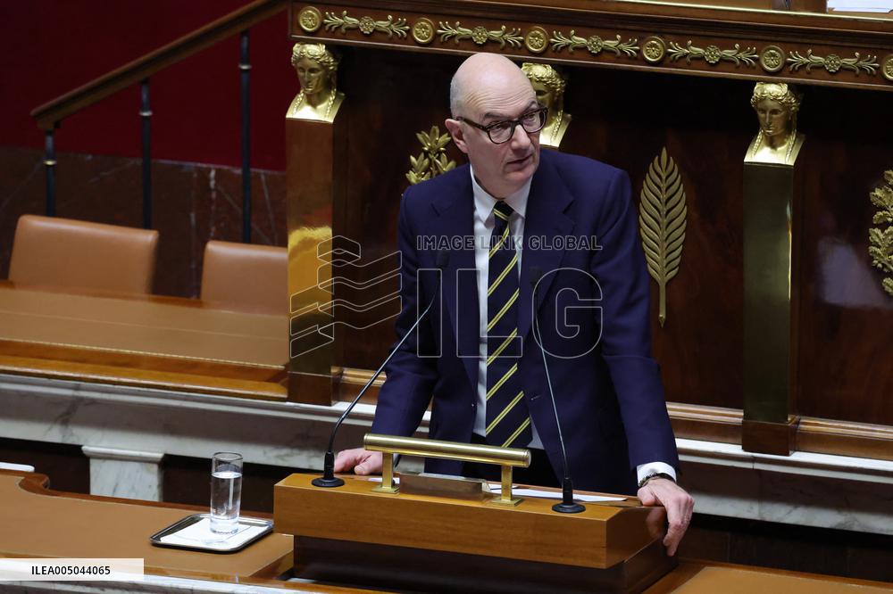 Opening of PLFSS debate at the National Assembly
