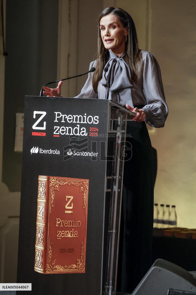 Queen Letizia At Zenda Awards - Madrid