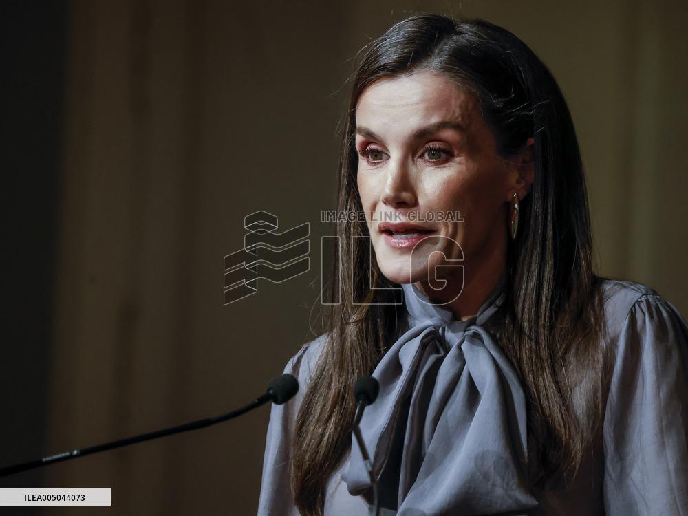 Queen Letizia At Zenda Awards - Madrid