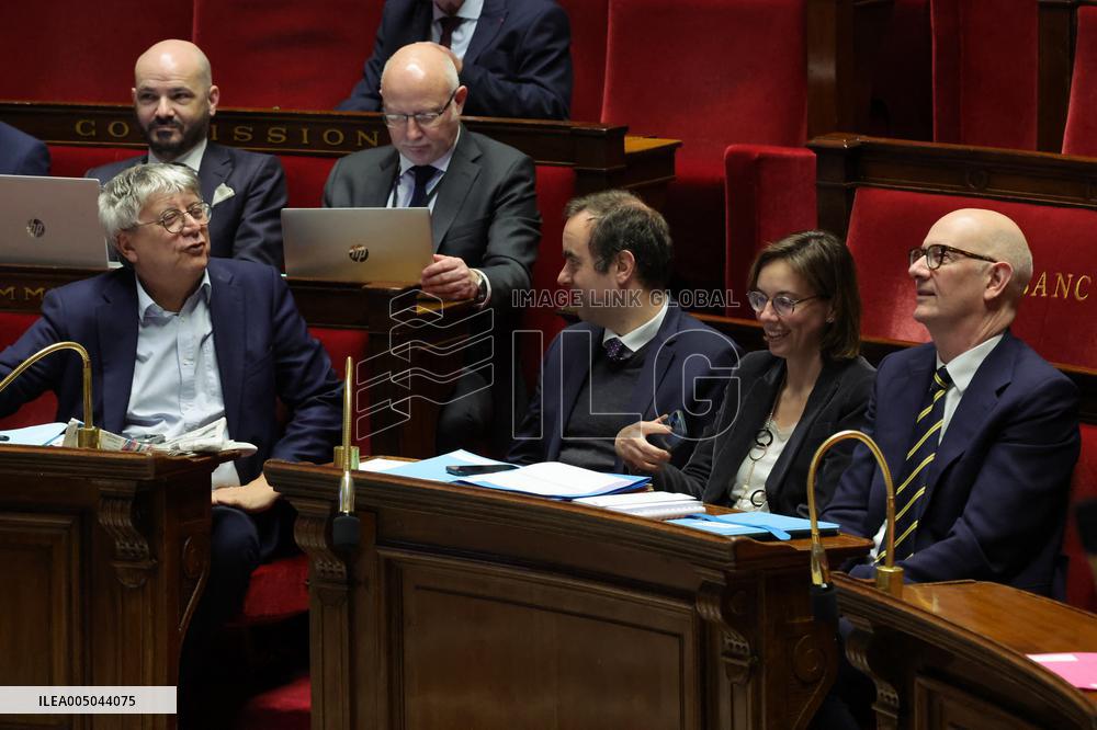 Opening of PLFSS debate at the National Assembly
