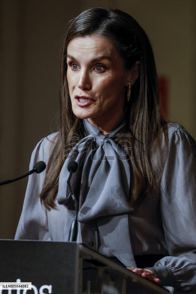 Queen Letizia At Zenda Awards - Madrid