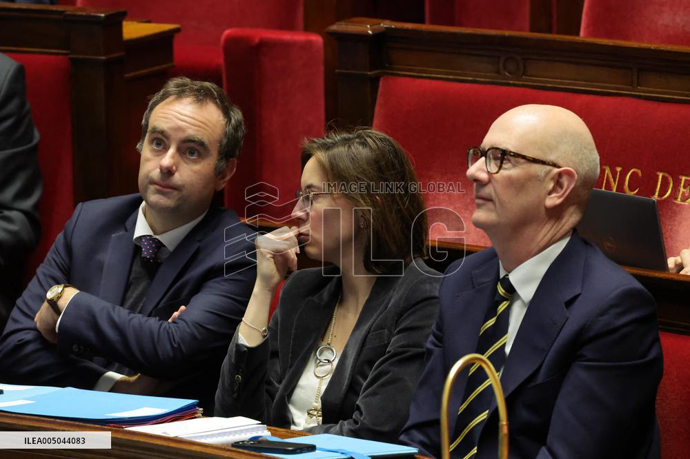 Opening of PLFSS debate at the National Assembly