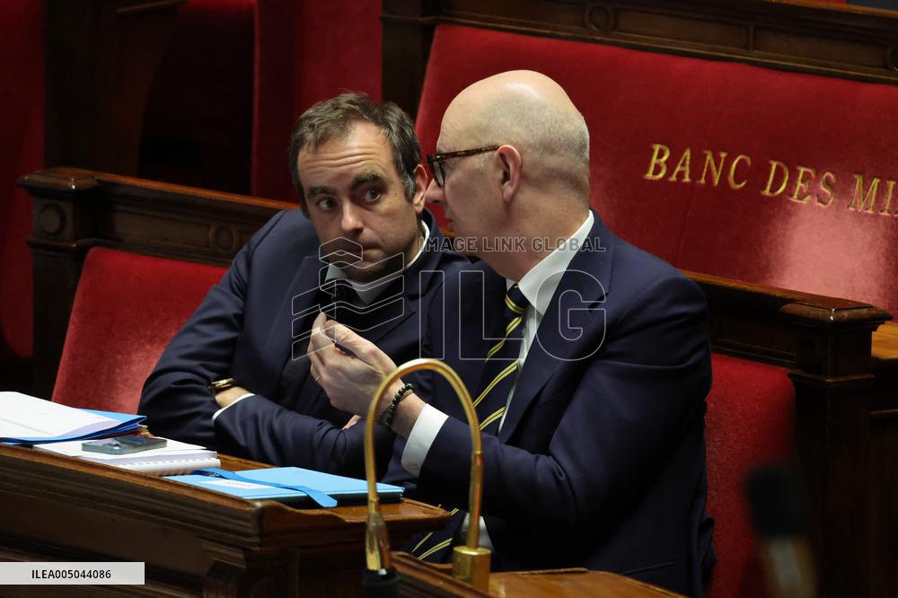 Opening of PLFSS debate at the National Assembly