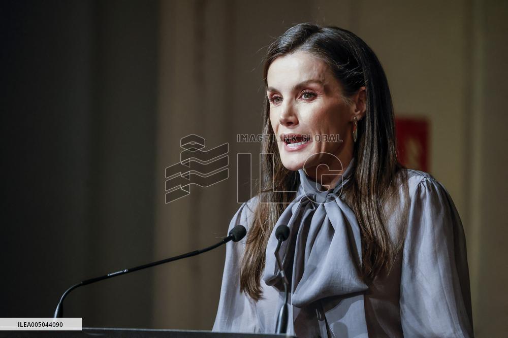 Queen Letizia At Zenda Awards - Madrid