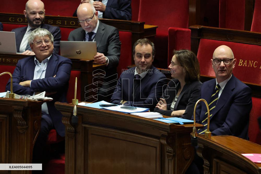 Opening of PLFSS debate at the National Assembly