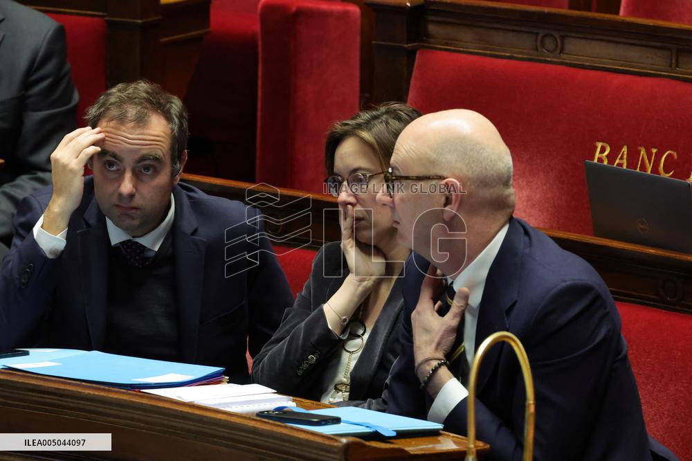 Opening of PLFSS debate at the National Assembly