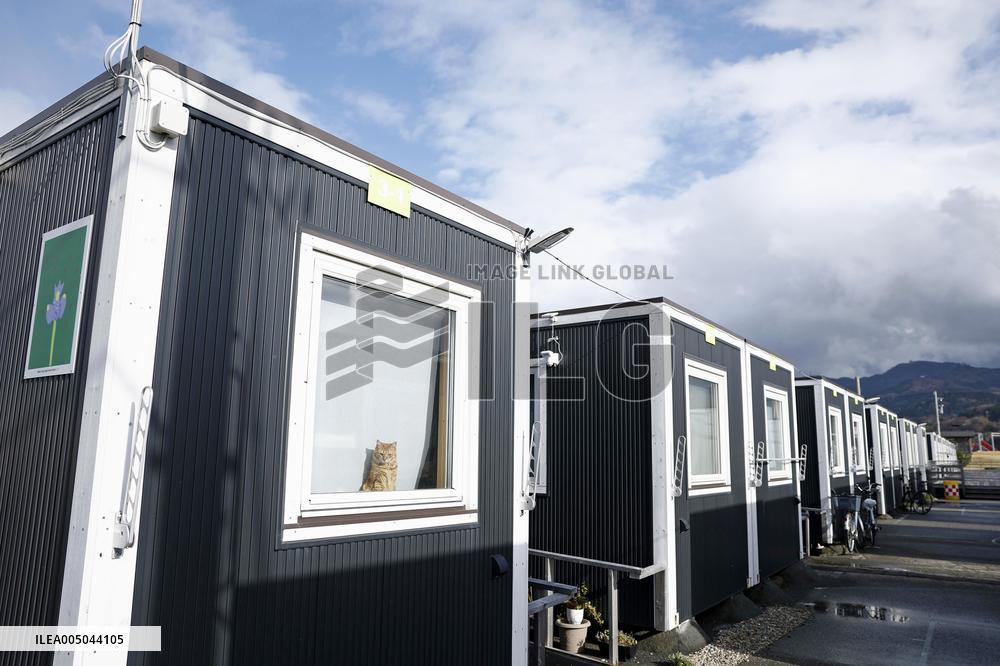 Temporary housing for Noto Peninsula quake victims