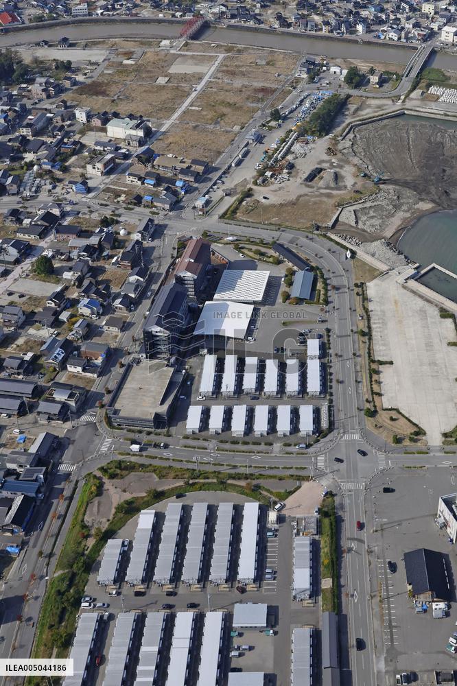 Temporary housing for Noto Peninsula quake victims