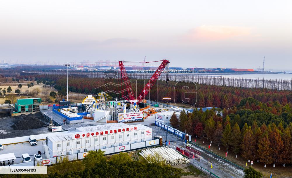 Chongtai Yangtze River Tunnel Construction