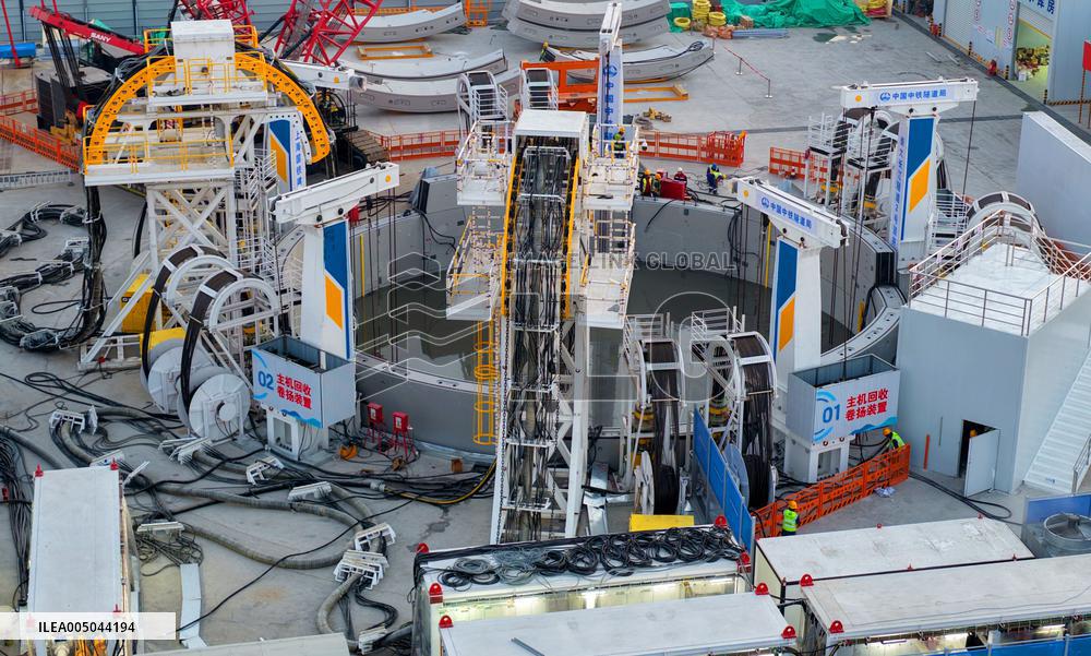 Chongtai Yangtze River Tunnel Construction