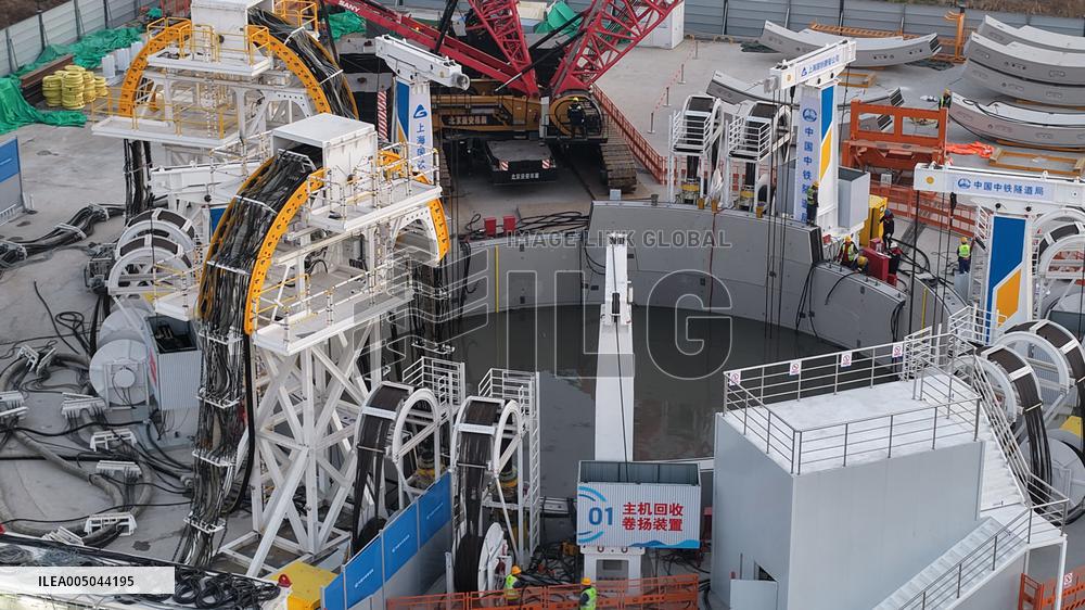 Chongtai Yangtze River Tunnel Construction