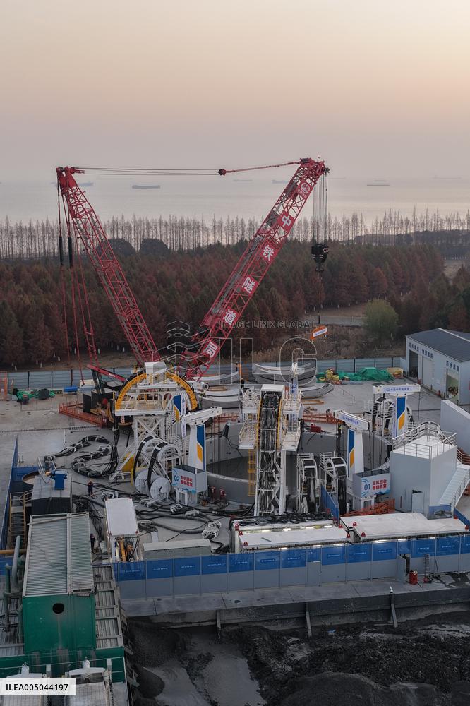 Chongtai Yangtze River Tunnel Construction