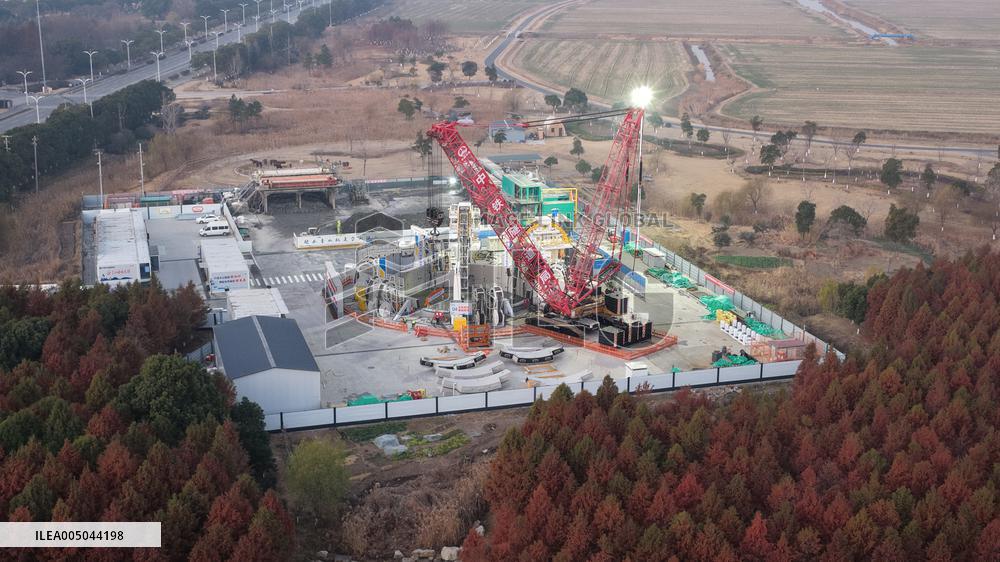 Chongtai Yangtze River Tunnel Construction