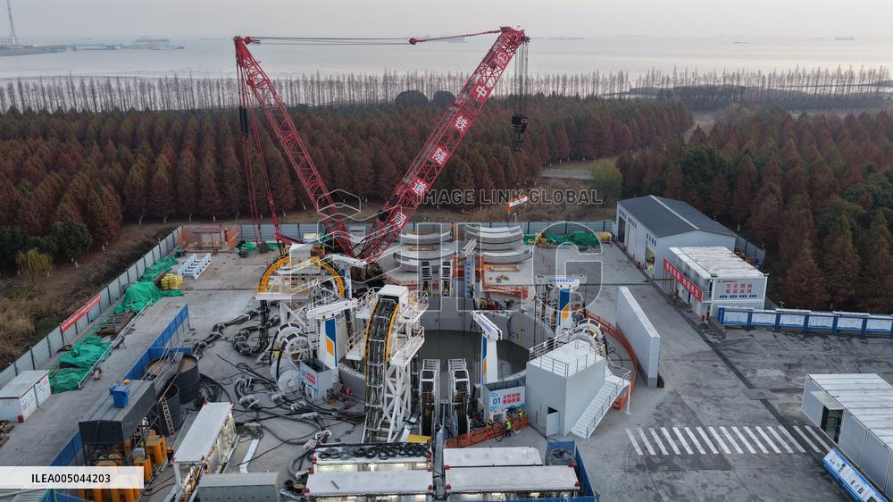 Chongtai Yangtze River Tunnel Construction