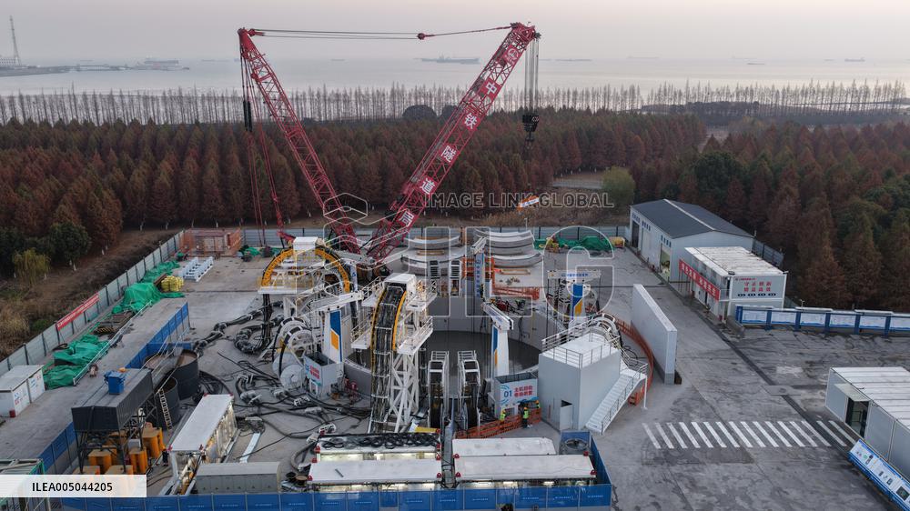Chongtai Yangtze River Tunnel Construction