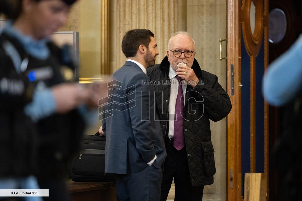 Front National Trial on suspicion of embezzlement of European public funds - Paris