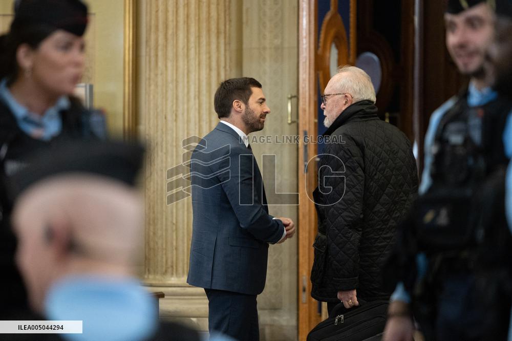 Front National Trial on suspicion of embezzlement of European public funds - Paris