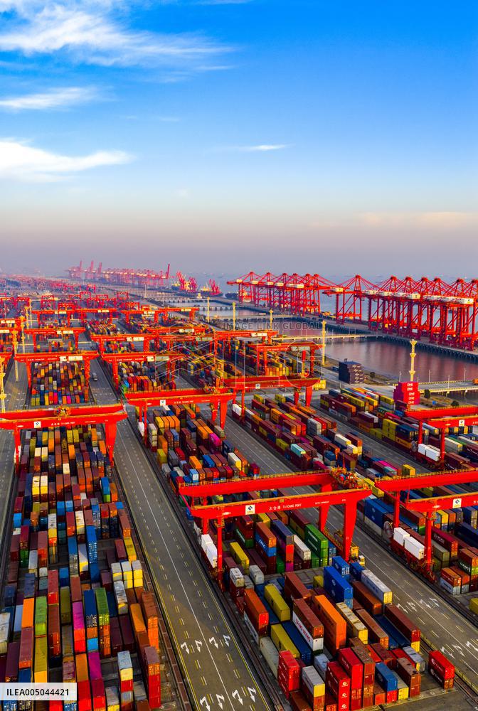 Taicang Port Container Trade