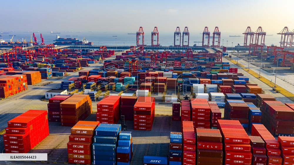 Taicang Port Container Trade