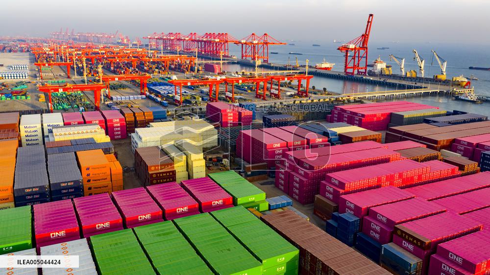 Taicang Port Container Trade
