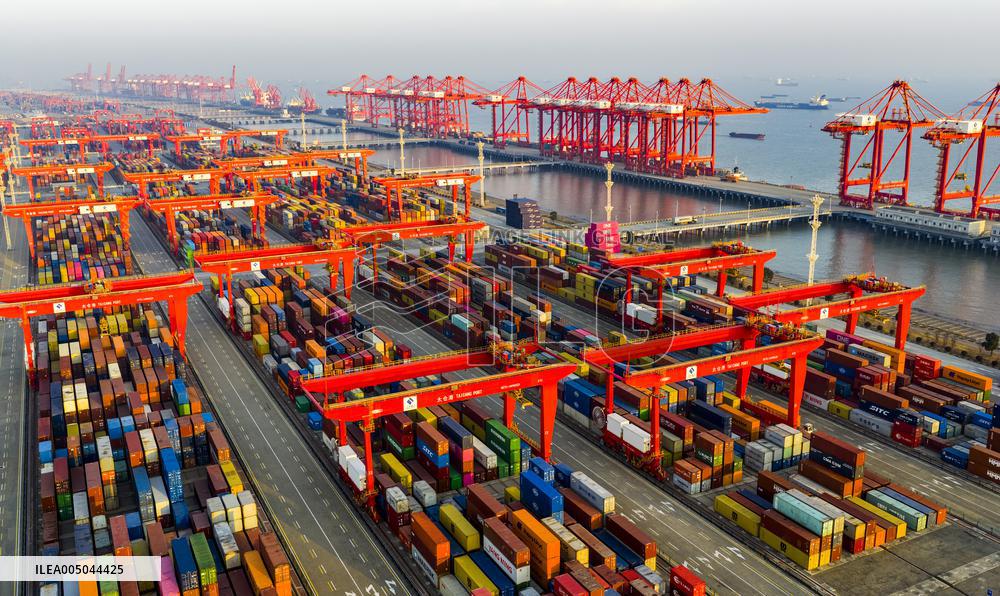 Taicang Port Container Trade