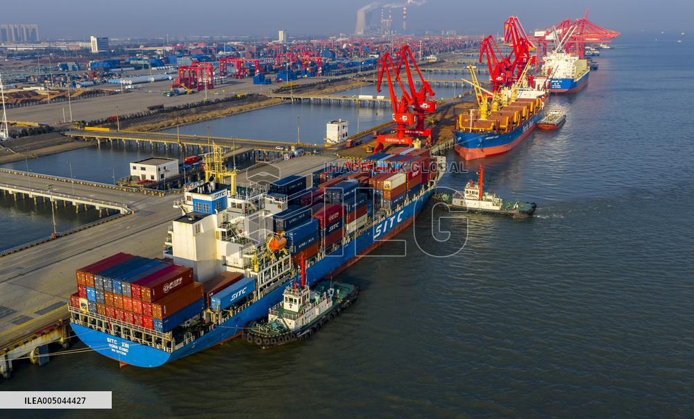 Taicang Port Container Trade
