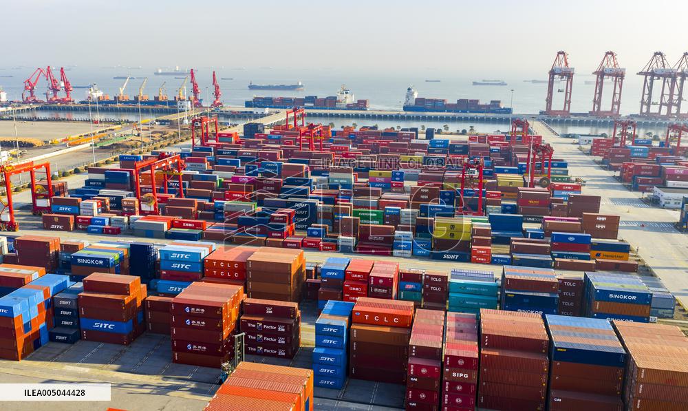 Taicang Port Container Trade