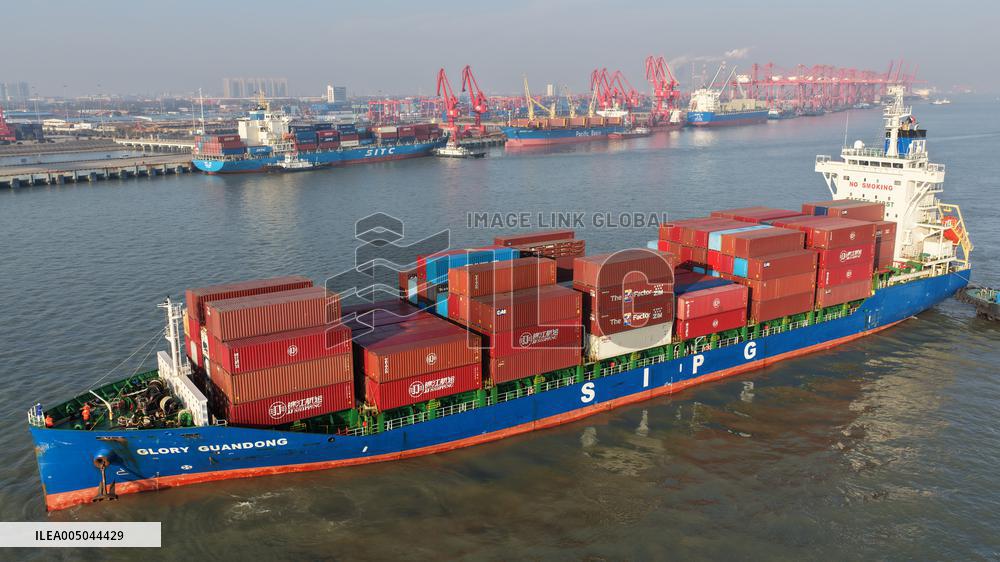 Taicang Port Container Trade