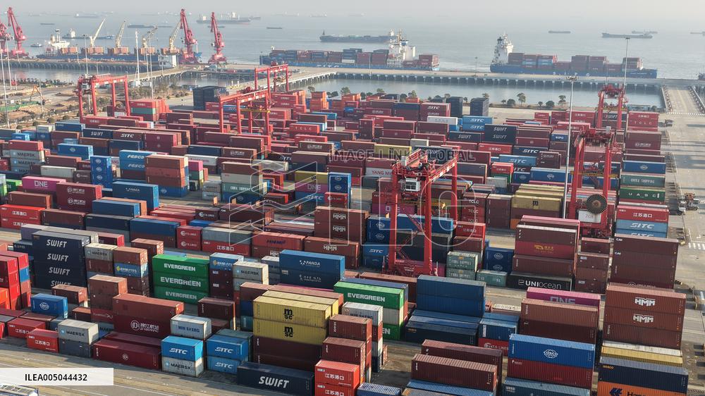 Taicang Port Container Trade