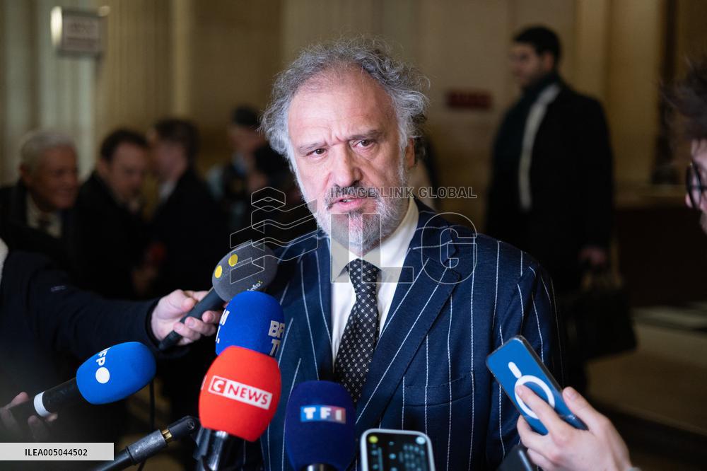 Front National Trial on suspicion of embezzlement of European public funds - Paris