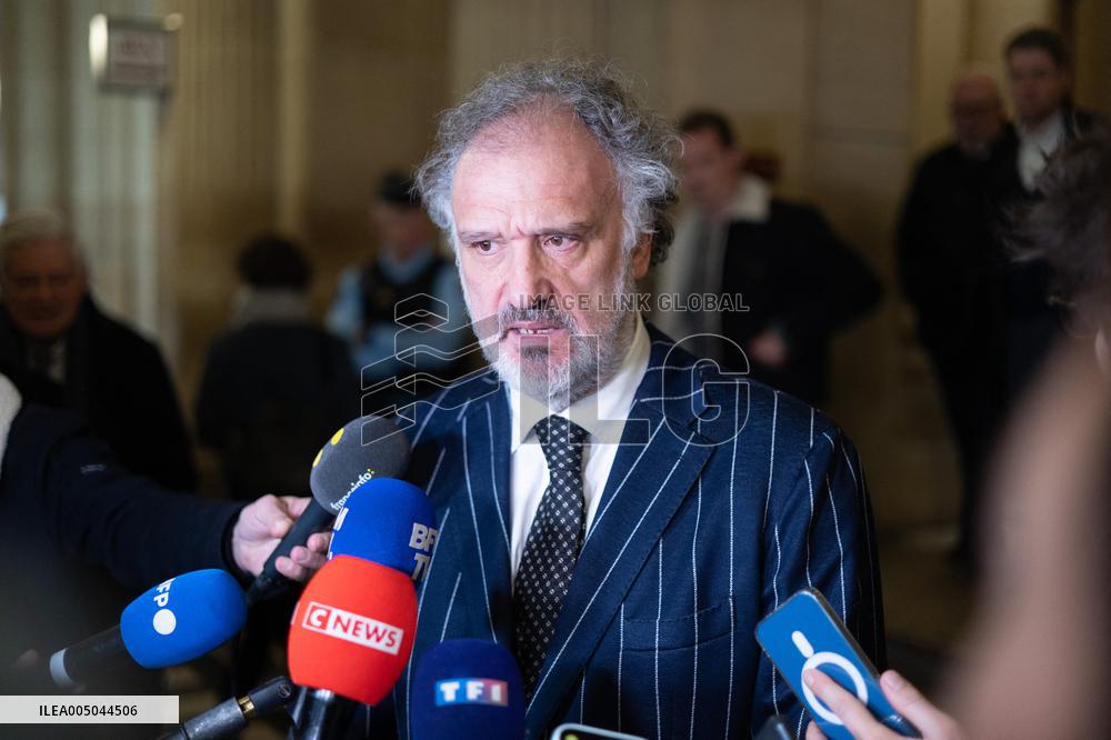 Front National Trial on suspicion of embezzlement of European public funds - Paris