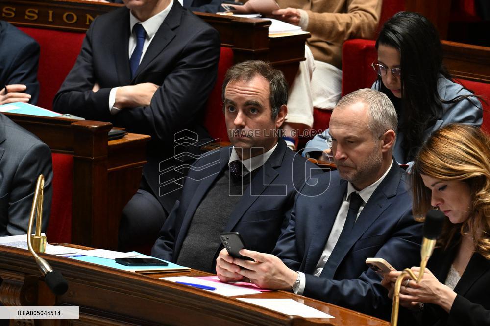 Session of Questions to The Government - Paris