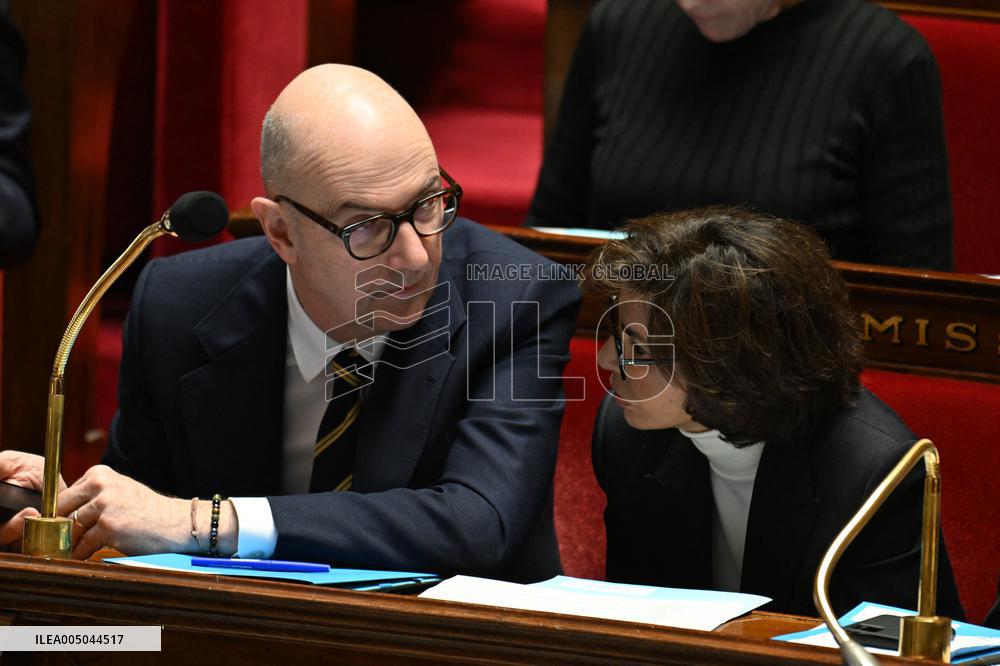 Session of Questions to The Government - Paris