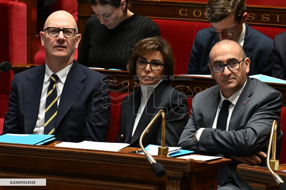 Session of Questions to The Government - Paris