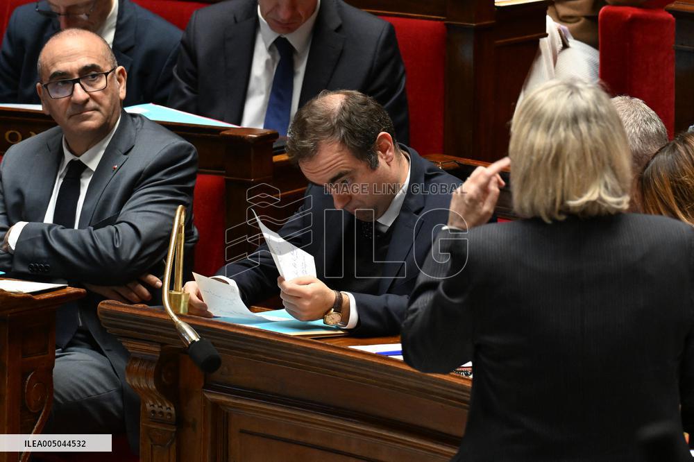 Session of Questions to The Government - Paris