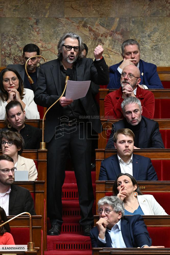 Session of Questions to The Government - Paris