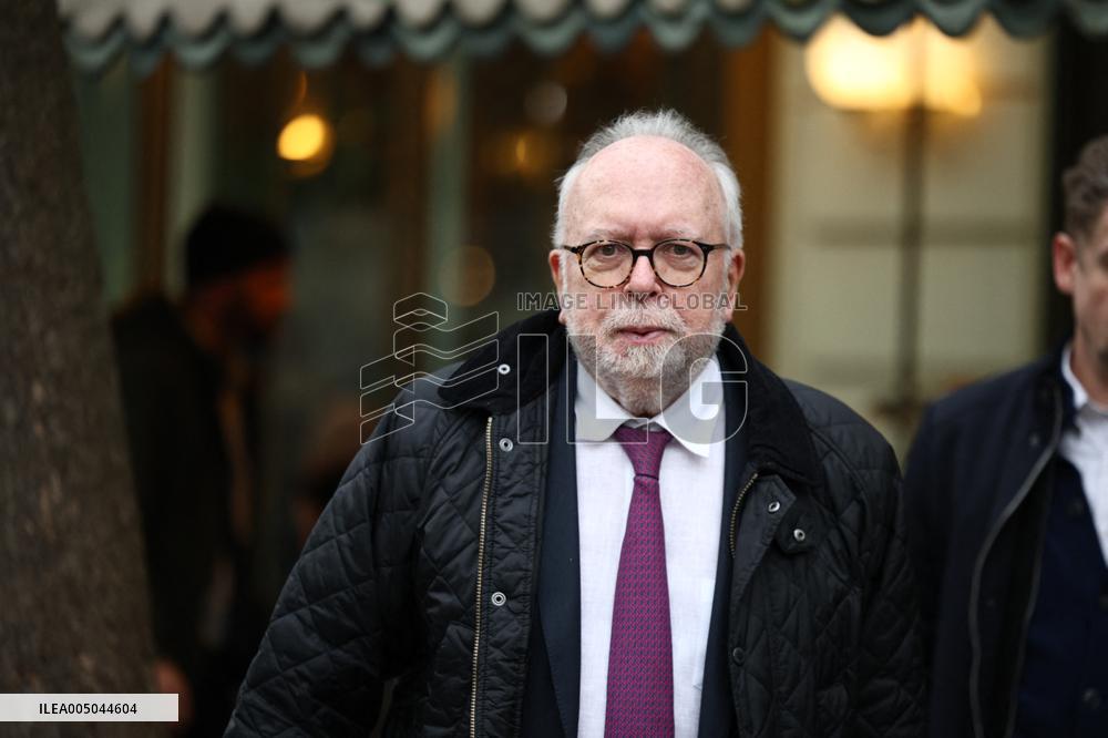 Marine Le Pen After Participating at Appeal Trial - Paris