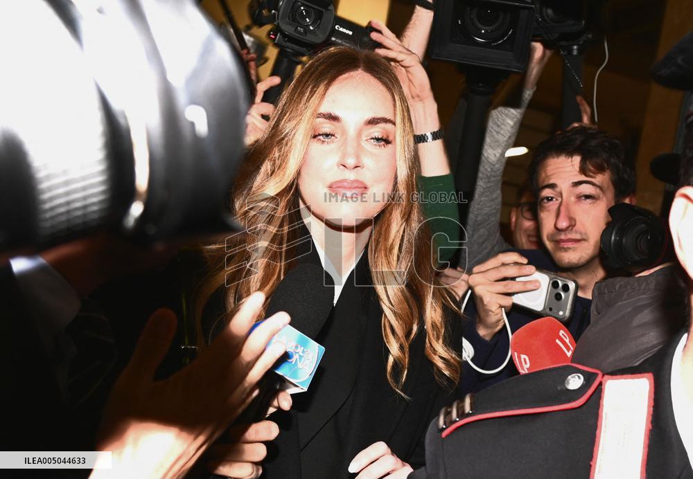 Chiara Ferragni Trial - Milan