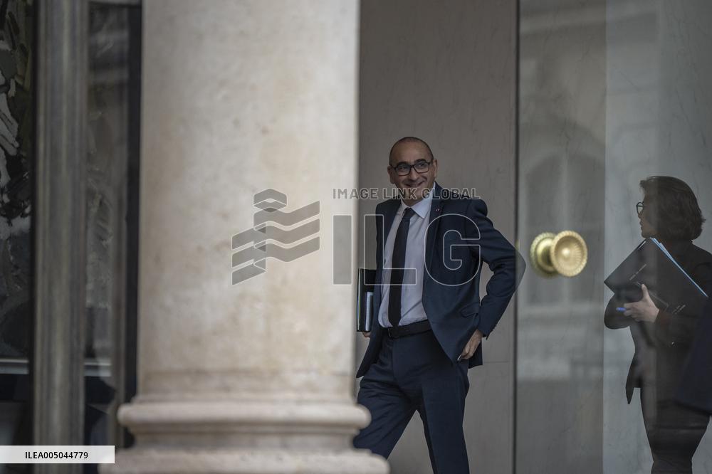 Weekly Cabinet Meeting - Paris