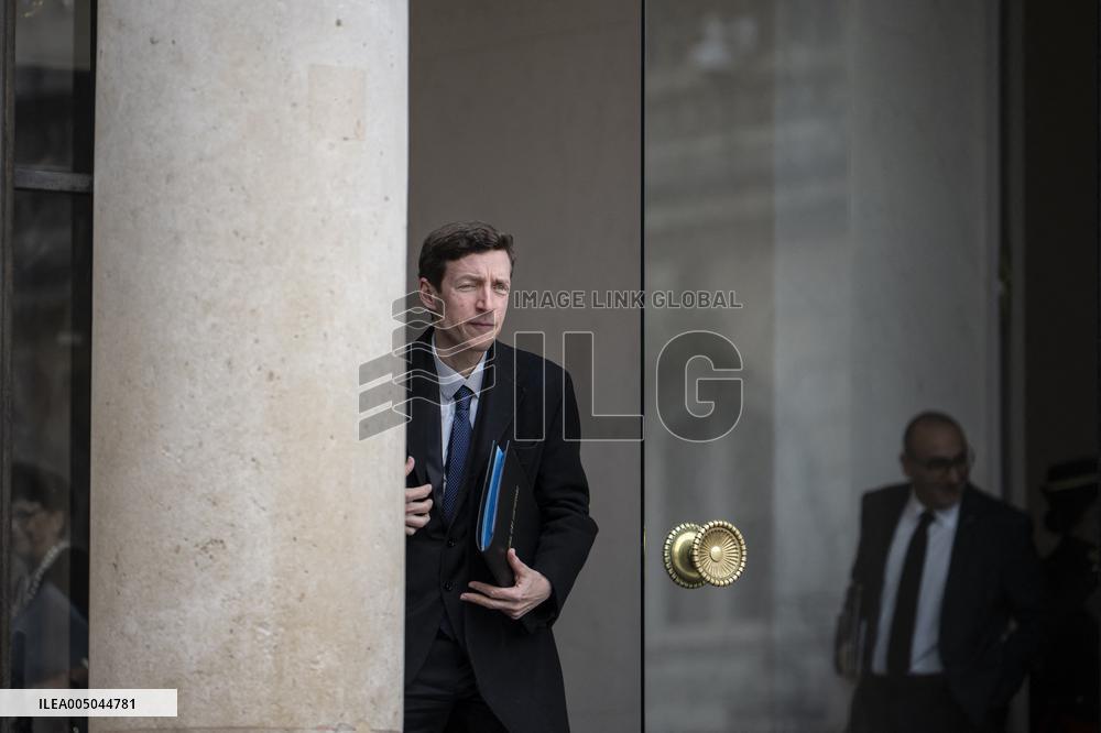 Weekly Cabinet Meeting - Paris