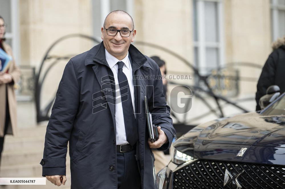 Weekly Cabinet Meeting - Paris