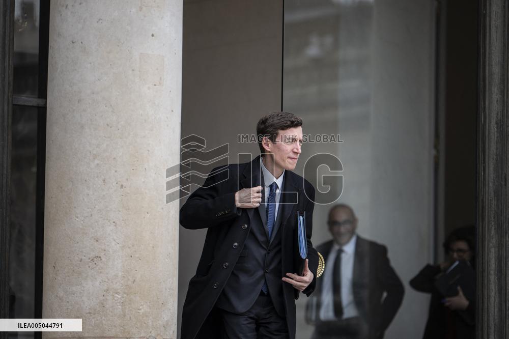 Weekly Cabinet Meeting - Paris