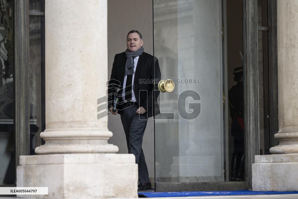 Weekly Cabinet Meeting - Paris