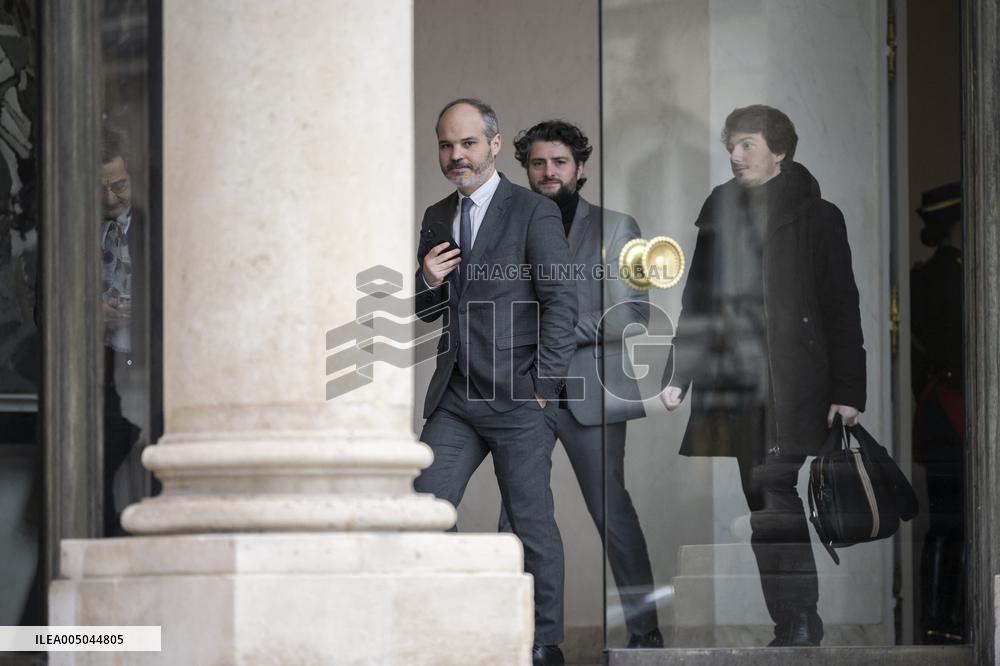 Weekly Cabinet Meeting - Paris